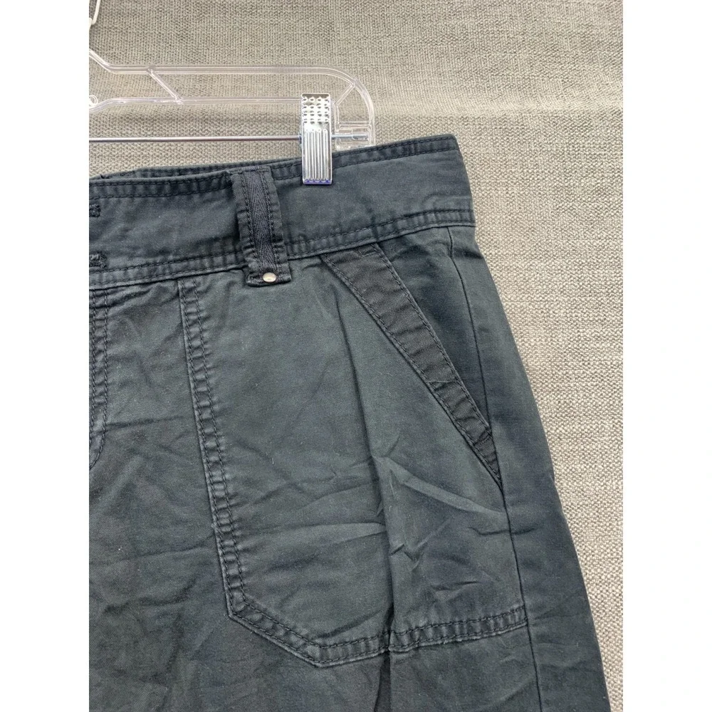 Gap Relaxed Fit‎ Cargo Pants Boys 10 Gray Dark Wash Straight Leg Outdoor Hiking